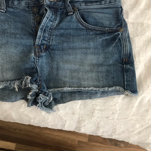 Free people rock denim uptown shorts - Picture 2 of 5